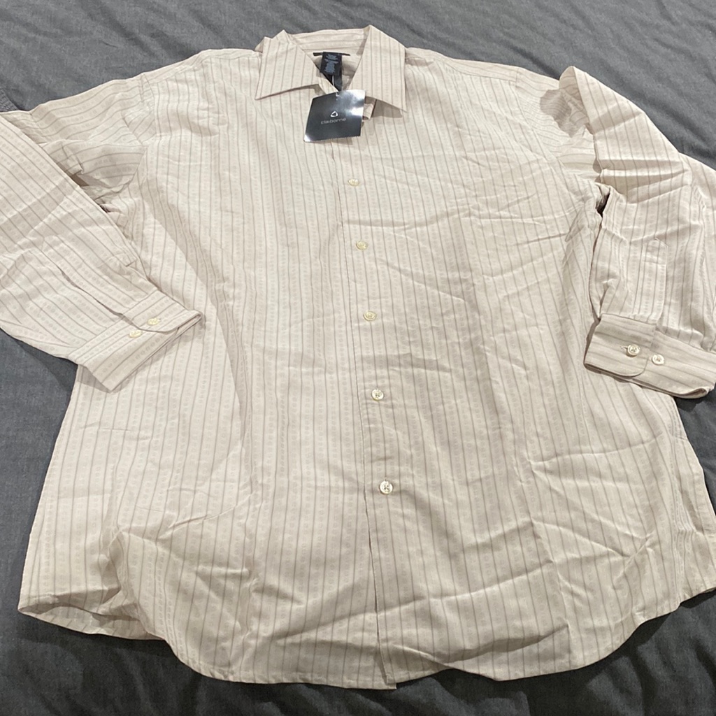 Clairborne Mens Button Down